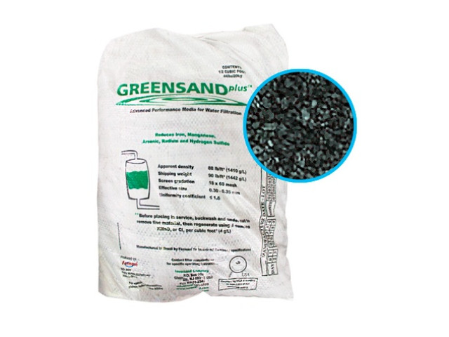 GreensandPlus filtračná hmota na železo a mangán | 14,2 l/20 kg/vrece